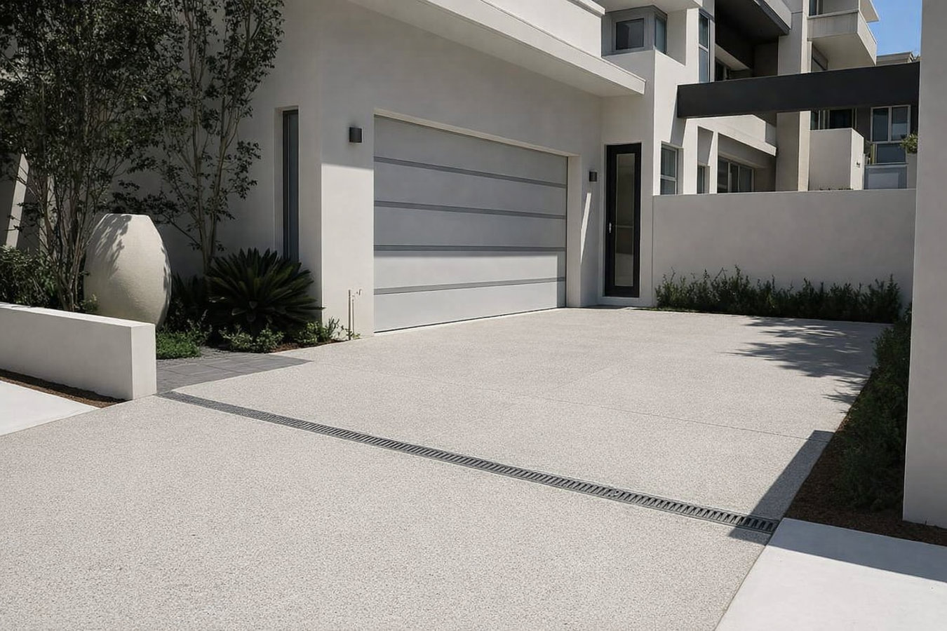 Concrete driveway building in Castro Valley, CA