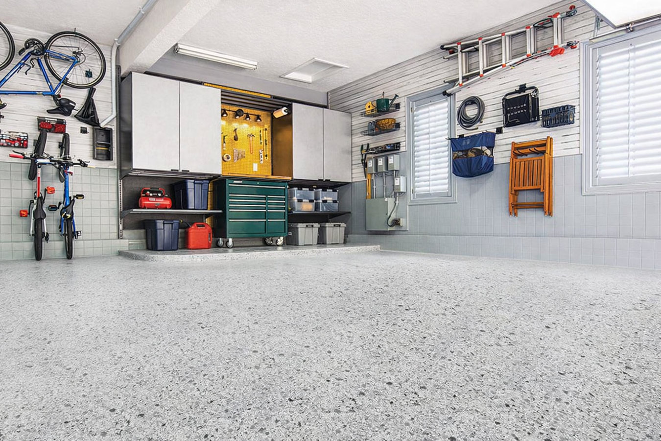 Garage floor concrete in Castro Valley, CA